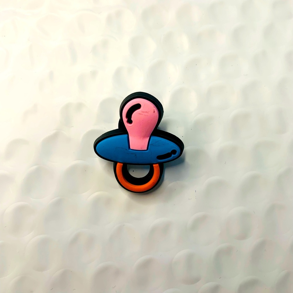 Baby pacifier Croc Charm